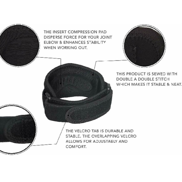 New Venom Elbow Strap Compression Brace - Picture 4 of 4
